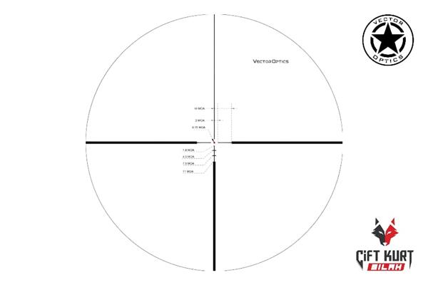 VECTOR CONTINENTAL X6 1.5-9x42 SFP HUNTING SCOPE SCOM-23